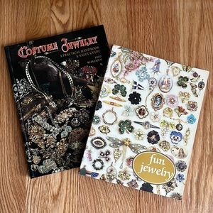 Costume Jewelry A Practical Handbook & Value Guide & Fun Jewelry Book Set